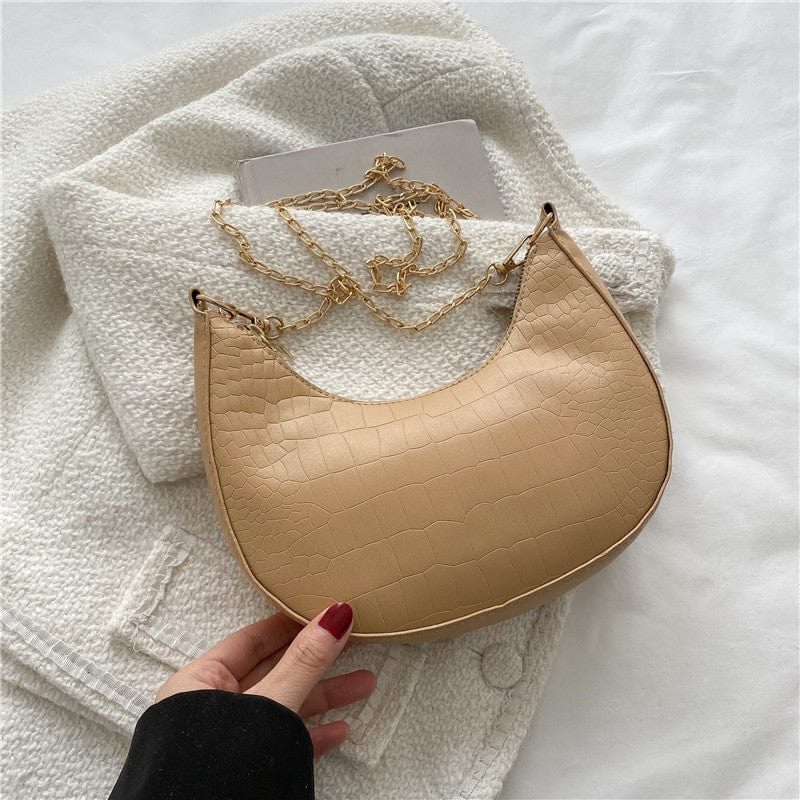 Factory wholesale handbag 2022 girl stone pattern fashion purse women popular design chain bag
