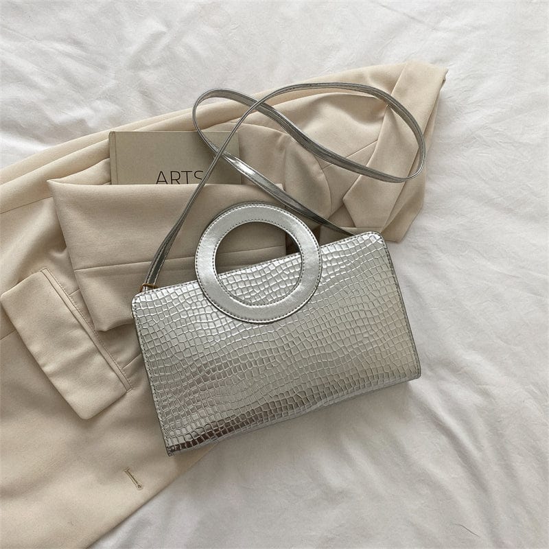 Factory Wholesale Handbags 2022 Young Lady Luxury bags Women Crocodile Pattern Shoulder Purses For Woman