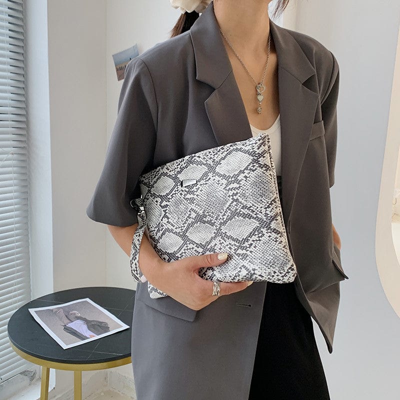 Factory Wholesale Handbags 2022 young lady snake pattern bags lady fashion design purses for women