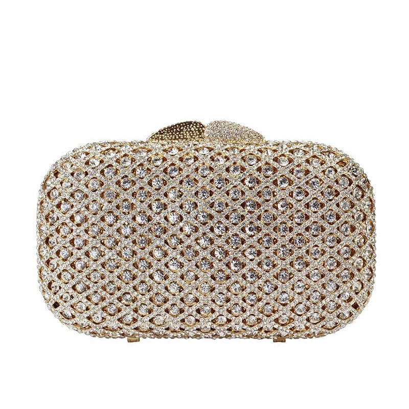 Factory Women Clutch Bags Rhinestone Evening Ladies Clutches Wallet Chain Handbags Luxury Bridal Wedding Party Purse