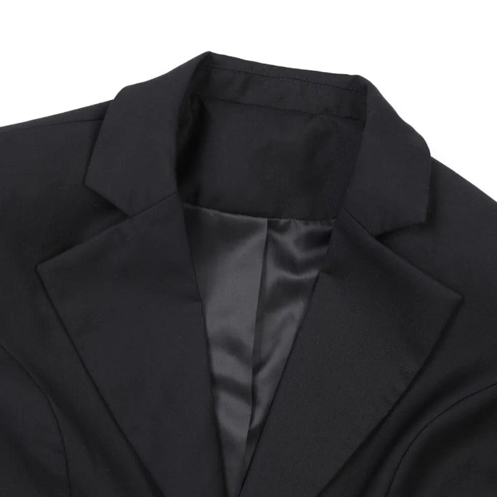 Fall Winter Unique Lady Patchwork Denim Trench Coat Belt Ladies Elegant Blazer Long Jacket For Women