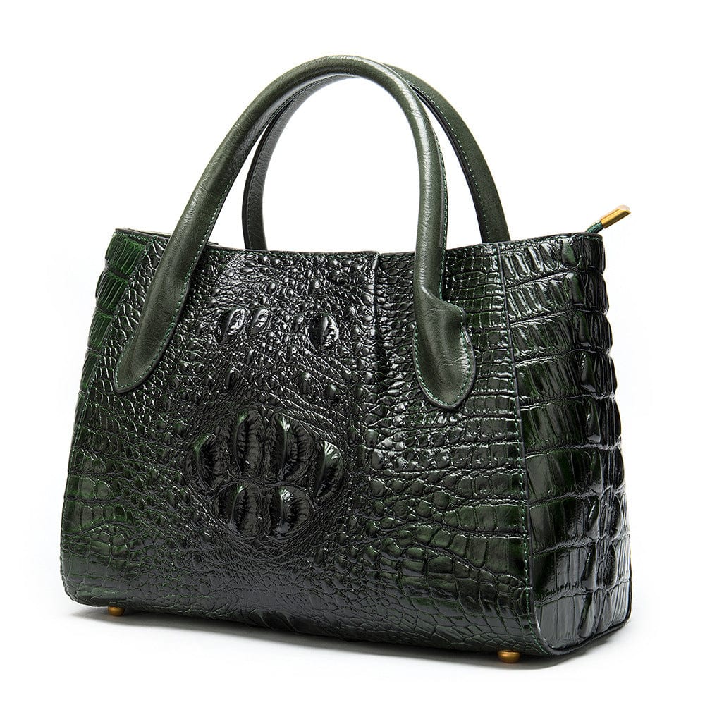 Fashion alligator pattern shoulder bag new trend luxury handbags ladies crocodile hand bags genuine leather handbag for woman