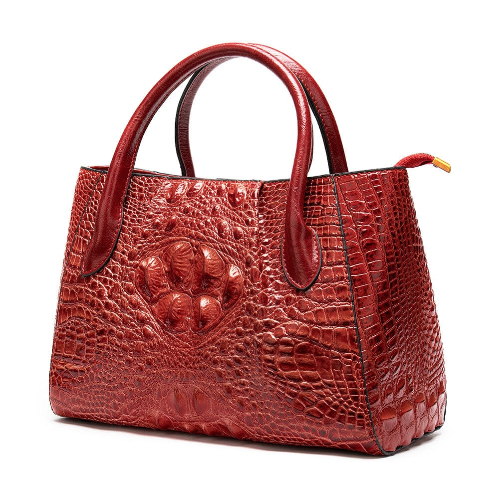 Fashion alligator pattern shoulder bag new trend luxury handbags ladies crocodile hand bags genuine leather handbag for woman