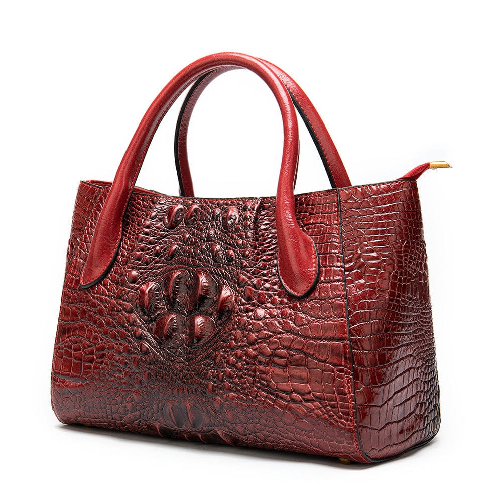 Fashion alligator pattern shoulder bag new trend luxury handbags ladies crocodile hand bags genuine leather handbag for woman