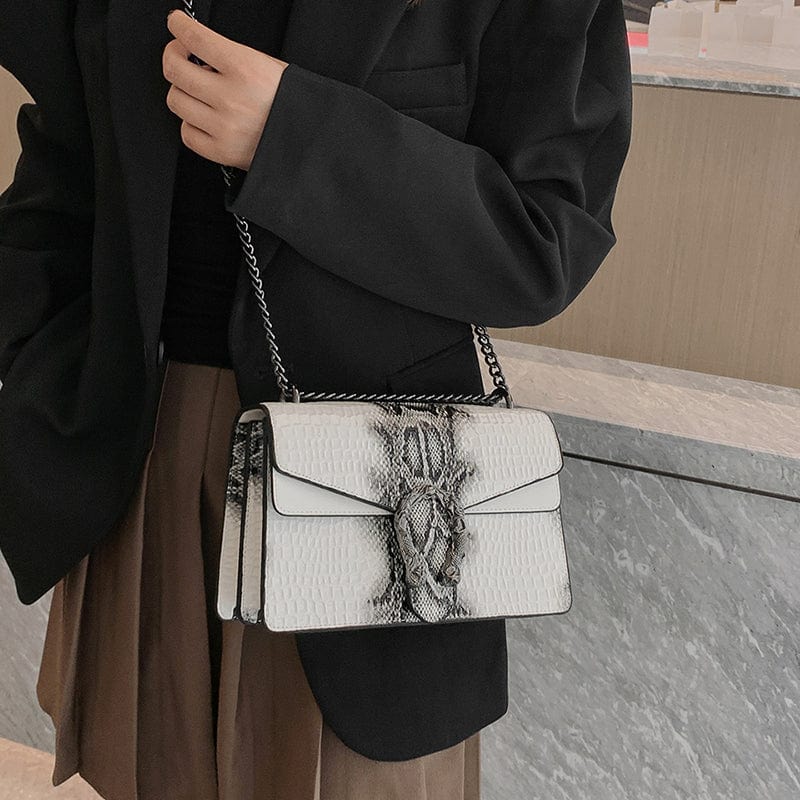 Fashion Brand Crocodile Handbag Women Bags PU Leather Shoulder Bags Luxury Women Hand Bags 2022