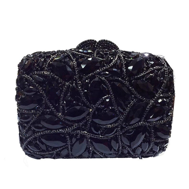 Fashion designer clutch purses with rhinestones women crystal clutch evening bags for prom wedding party