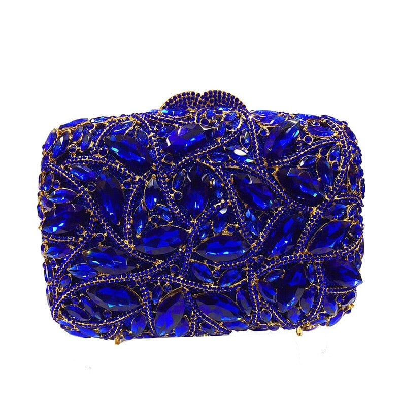 Fashion designer clutch purses with rhinestones women crystal clutch evening bags for prom wedding party