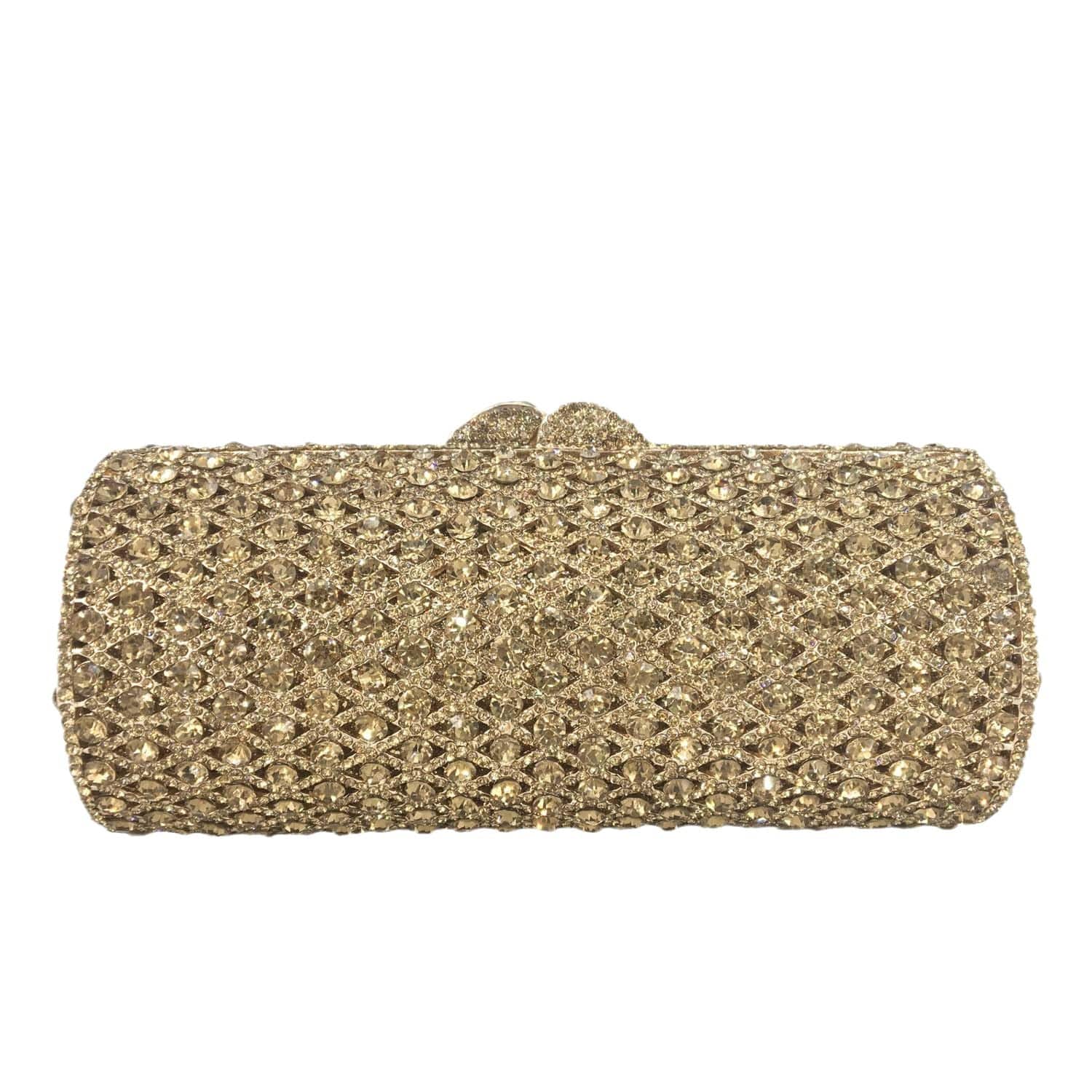 Fashion Diamond Crystal Women Evening Bags Cocktail Party Wedding Handbag Purse Bridal Metal Clutch Bag