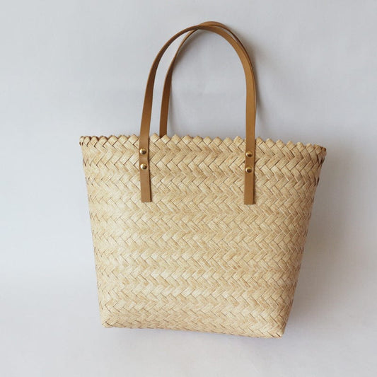 Fashion High Quality Beach Bags with Large Capacity Weave Handbags Rattan Bag Wholesale Women Straw Bag