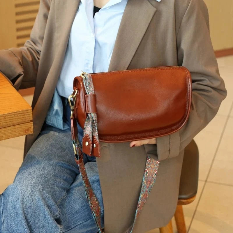 fashion high quality custom leather handbag manufacturer designer purse vintage genuine leather woman luxury handbags