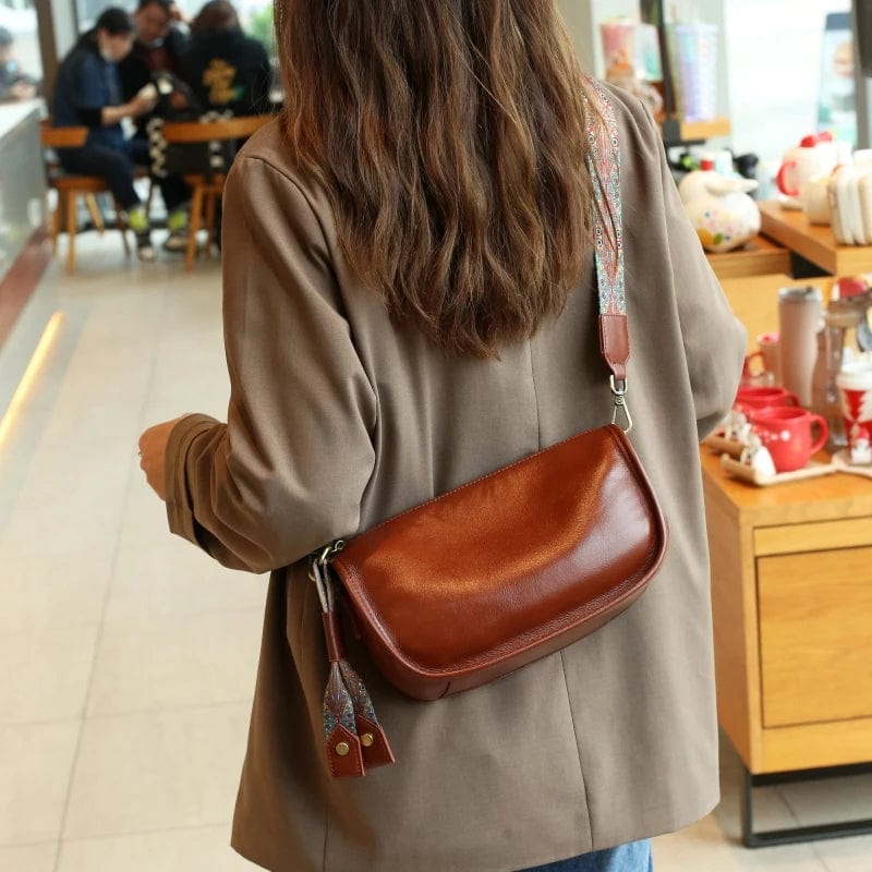 fashion high quality custom leather handbag manufacturer designer purse vintage genuine leather woman luxury handbags