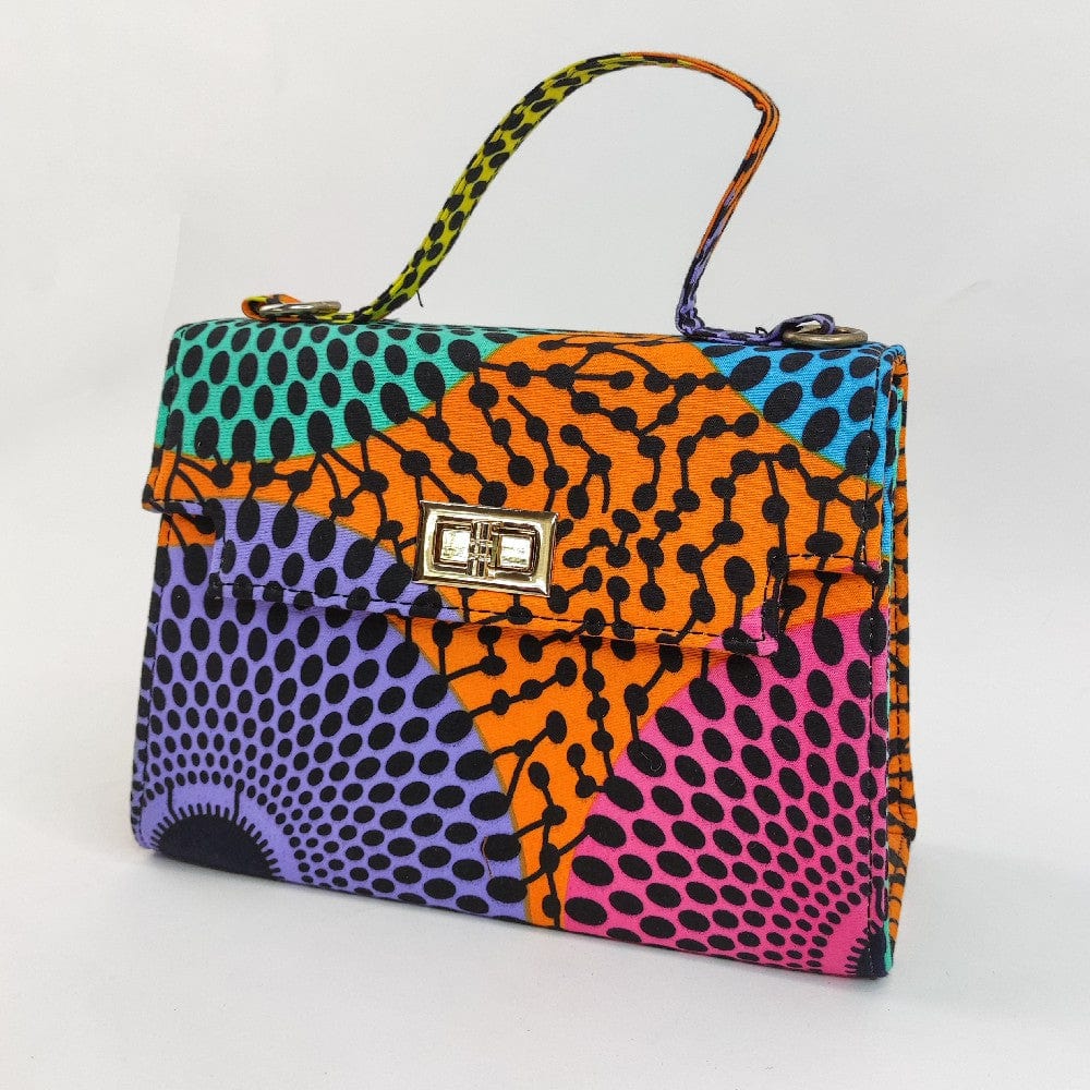 Fashion Hot Sales African Print Wholesale Custom Luxury Platinum Bag Fashion Design Handbags For Women