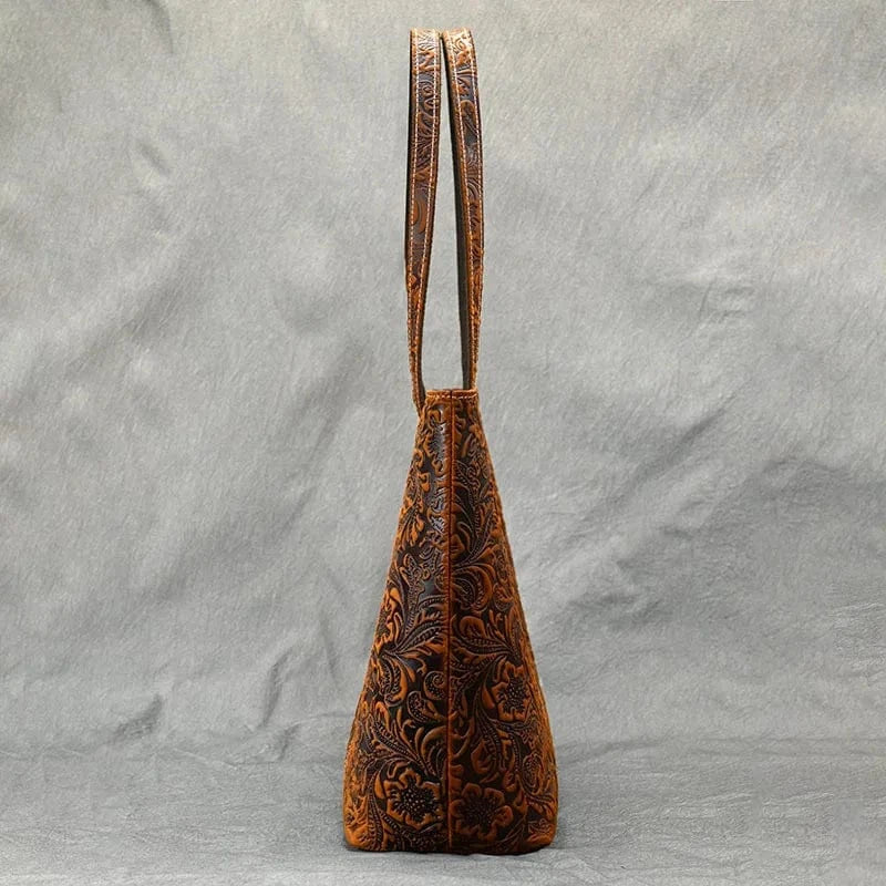 Fashion Luxury Handbag Women  Tote Bags Ladies Retro Shoulder Bag Simple Large Capacity