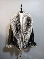 Fashion Plus Size Winter Jackets Women Leather Fox Fur Coat Genuine Leather Jacket with Fur