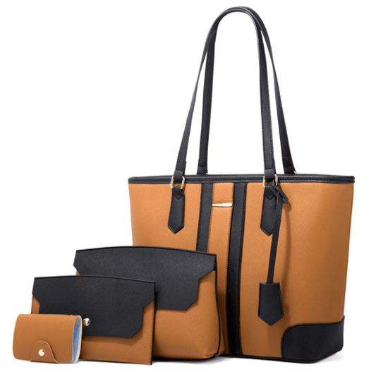 fashion purse sets handbags luxury ladies women bag set women handbags 4 pcs