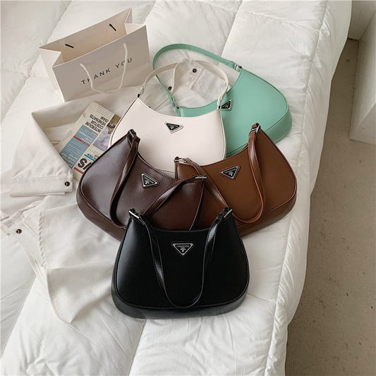 Fashion Trendy Underarm Purses 2022 Girls Designer Underarm Bags Young Lady Custom Logo Handbags For Female