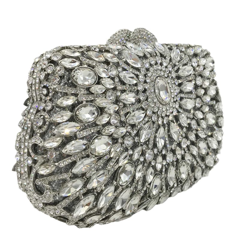Fashion Women Crystal Evening Purses and Handbags Luxury Rhinestone Wedding Handbags Minaudiere Bag Bolsas De Mujer