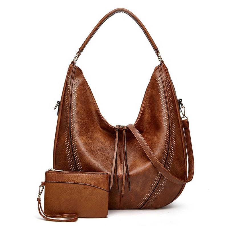 Fashion Women Ladies Purses And Handbags Label Leather Tote leather Bag