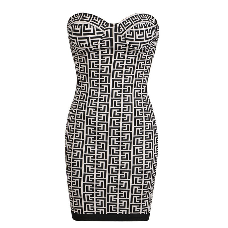 Fast Delivery Shipping Satin Mini Backless Dress Women Ladies Summer Casual Elegant Summer Printing Sleeveless Celebrity Party