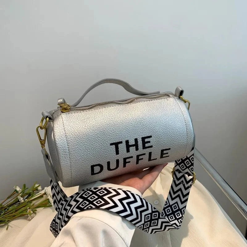 Female Cylinder Trend New Brand Purses and Handbags Designer Luxury Barrel Shaped Crossbody Bags for Women Boston Shoulder Bags