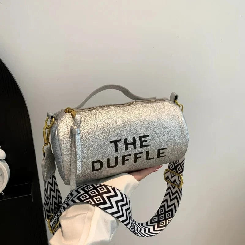 Female Cylinder Trend New Brand Purses and Handbags Designer Luxury Barrel Shaped Crossbody Bags for Women Boston Shoulder Bags