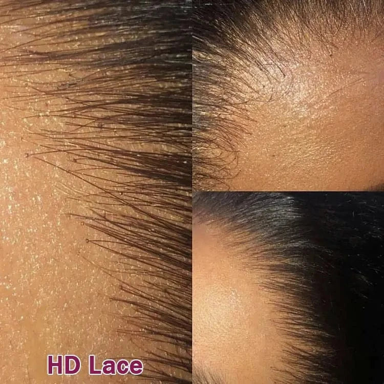 FH high quality black unprocessed human frontal 13x4 hd lace frontals preplucked frontal with 3 human hair bundles