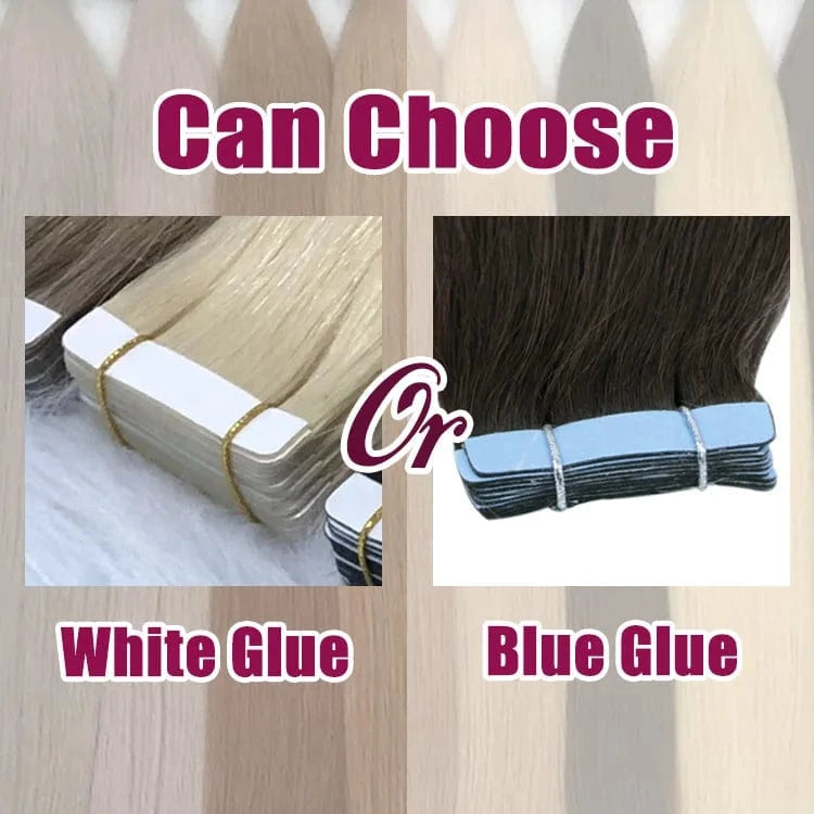 FH Wholesale Remy Tape Hair Extension Raw Unprocessed Virgin Brazilian Human Hair Deep Wave Tape In Hair Extension