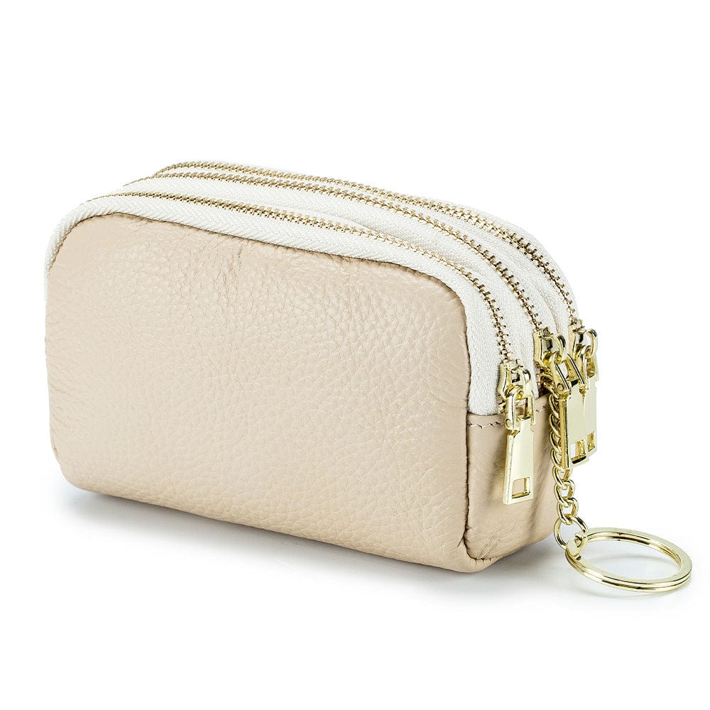 First Layer Cowhide Mini Coin Purse Cute Korean Version Ladies Multi-Functional lLather Coin Purse Coin Purse Key Chain