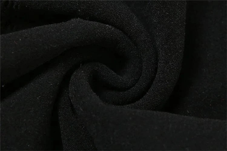 Free / Black Sexy Outfit Hollow Out Bodycon Dress O Neck Long Sleeve Dress Female Black Solid Mini Dresses For Women