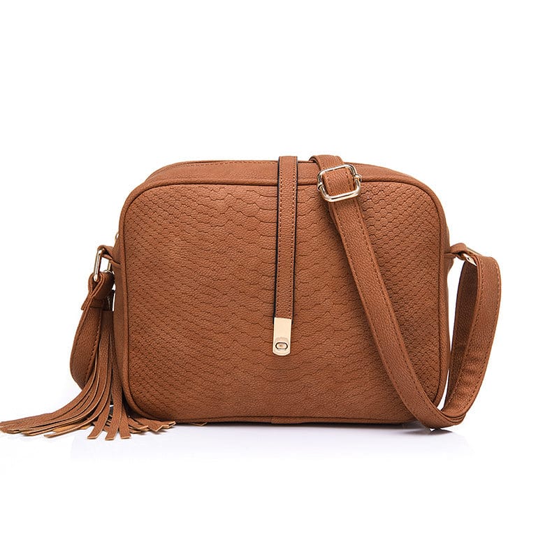 Free Sample Wholesale Custom Ladies Retro PU Leather Purses Small Sling Shoulder Bag Handbag for Women Crossbody Messenger Bags