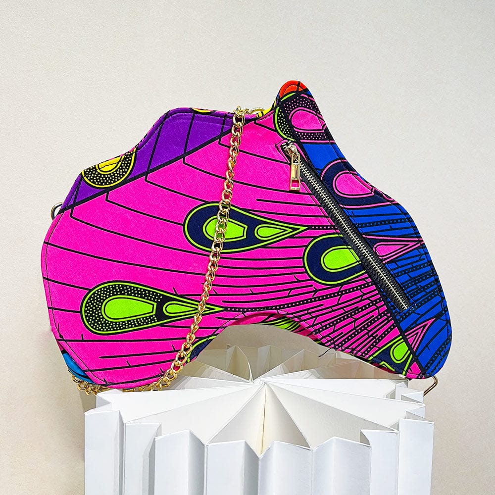 FREE SIZE / 2 Hot Sell Fashion African wax printed handbag african map backpack for women