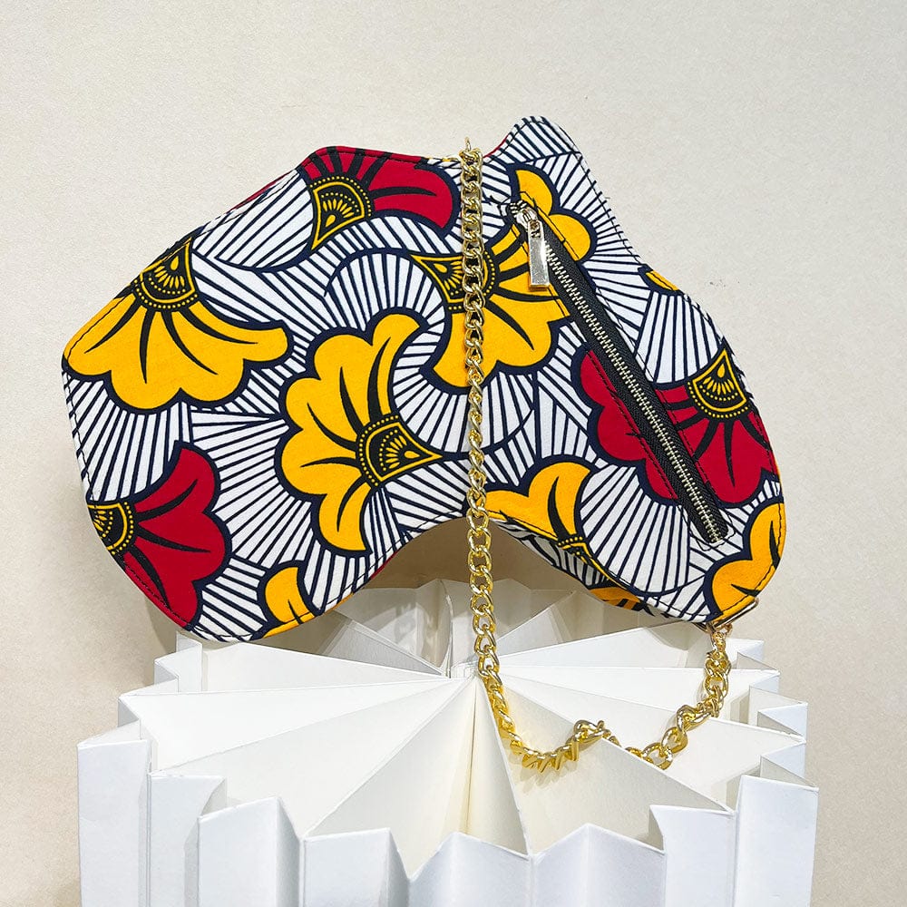 FREE SIZE / 4 Hot Sell Fashion African wax printed handbag african map backpack for women