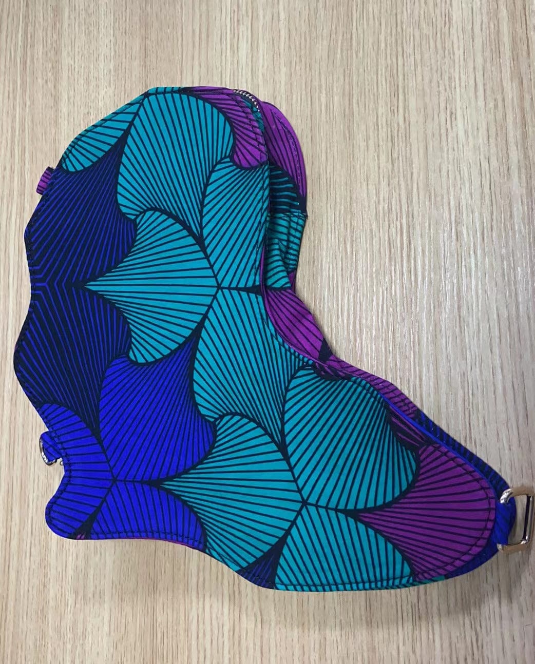 FREE SIZE / 5 Hot Sell Fashion African wax printed handbag african map backpack for women