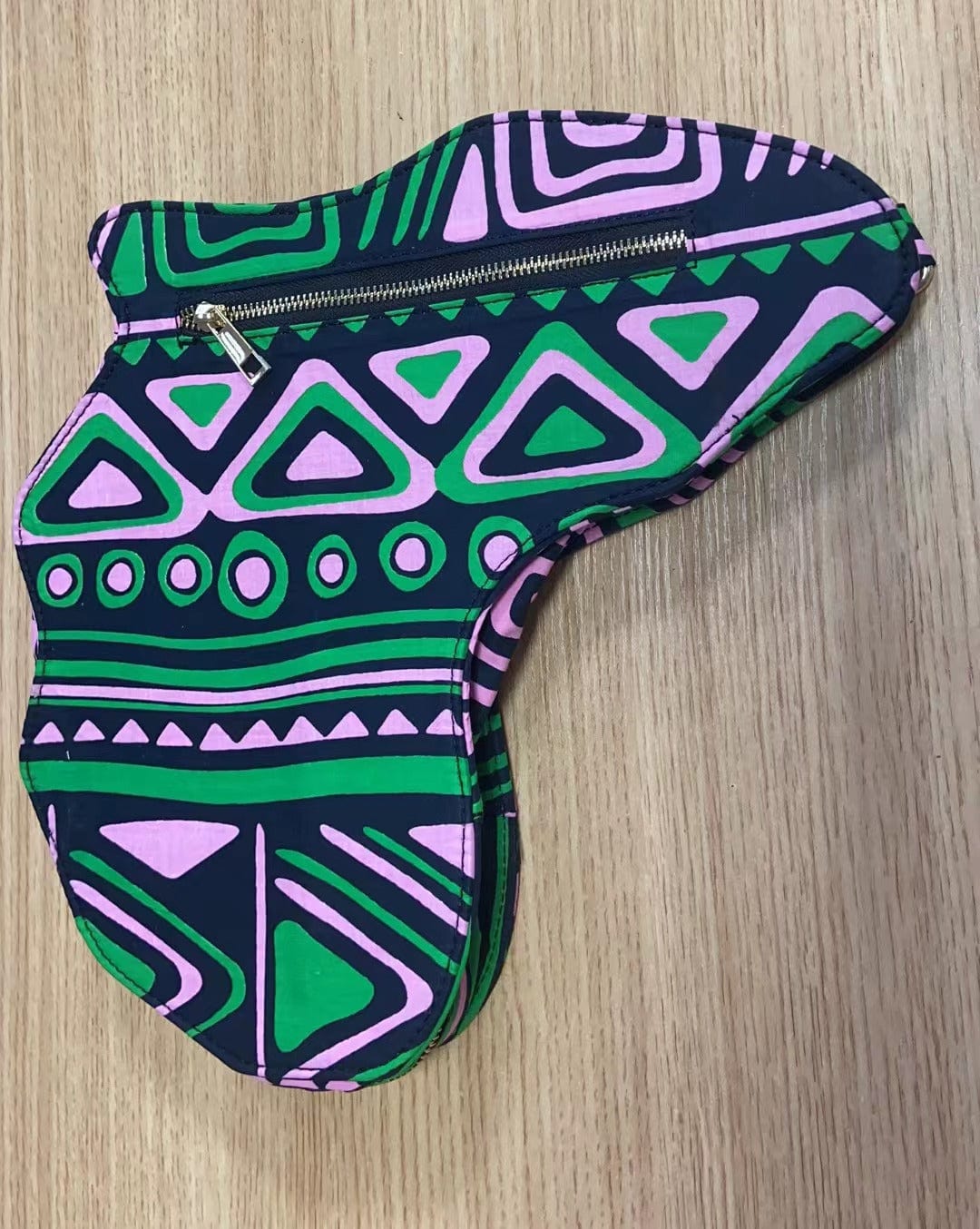 FREE SIZE / 7 Hot Sell Fashion African wax printed handbag african map backpack for women