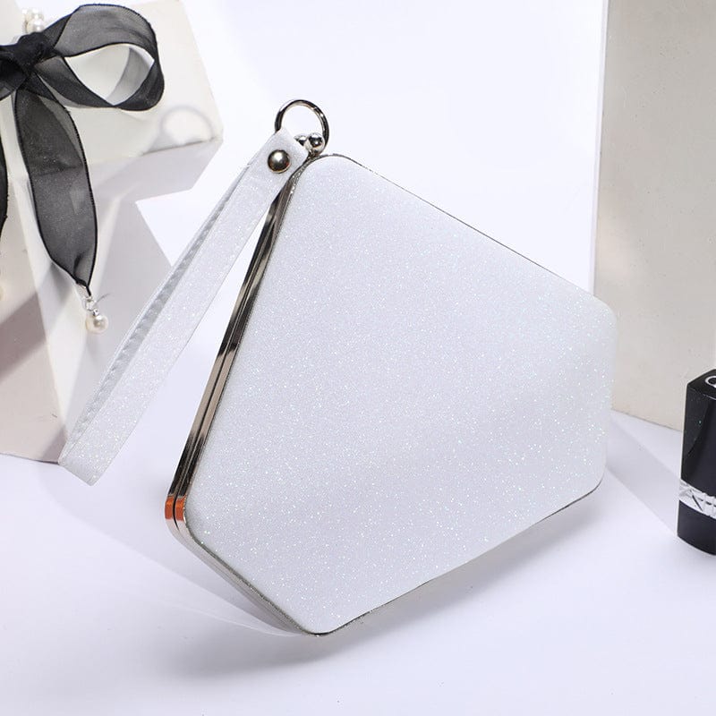 French new fashion dinner bag ladies fashion evening dress handbag silver clutch bag evening bags