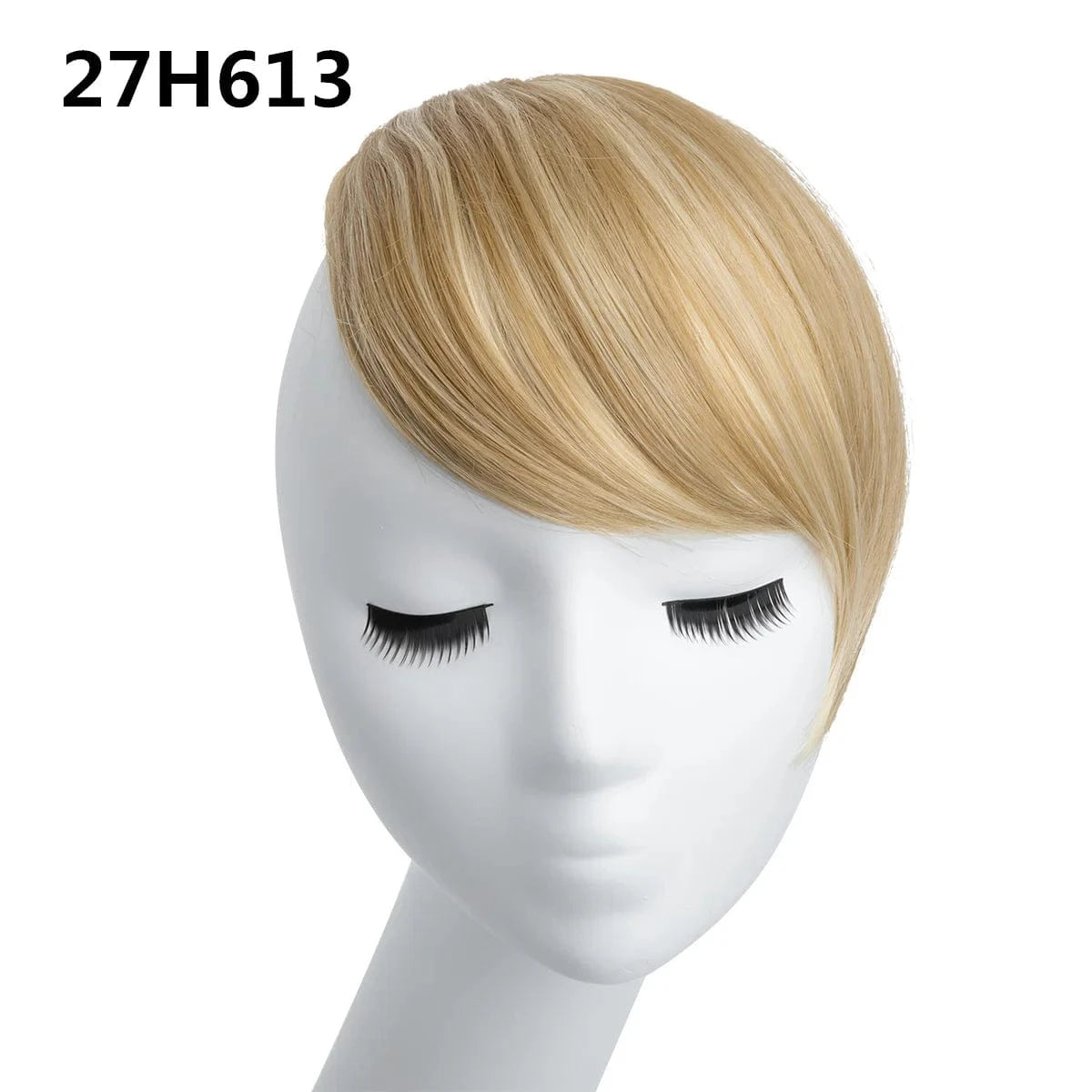 Fringe Heat Resistant Hairpiece 8'' Synthetic Hair Straight Bangs Natural Front Bangs Clip In Hair Extensions Line Full Bang