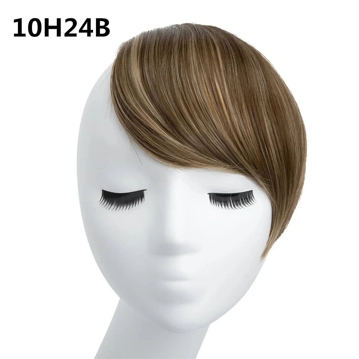 Fringe Heat Resistant Hairpiece 8'' Synthetic Hair Straight Bangs Natural Front Bangs Clip In Hair Extensions Line Full Bang