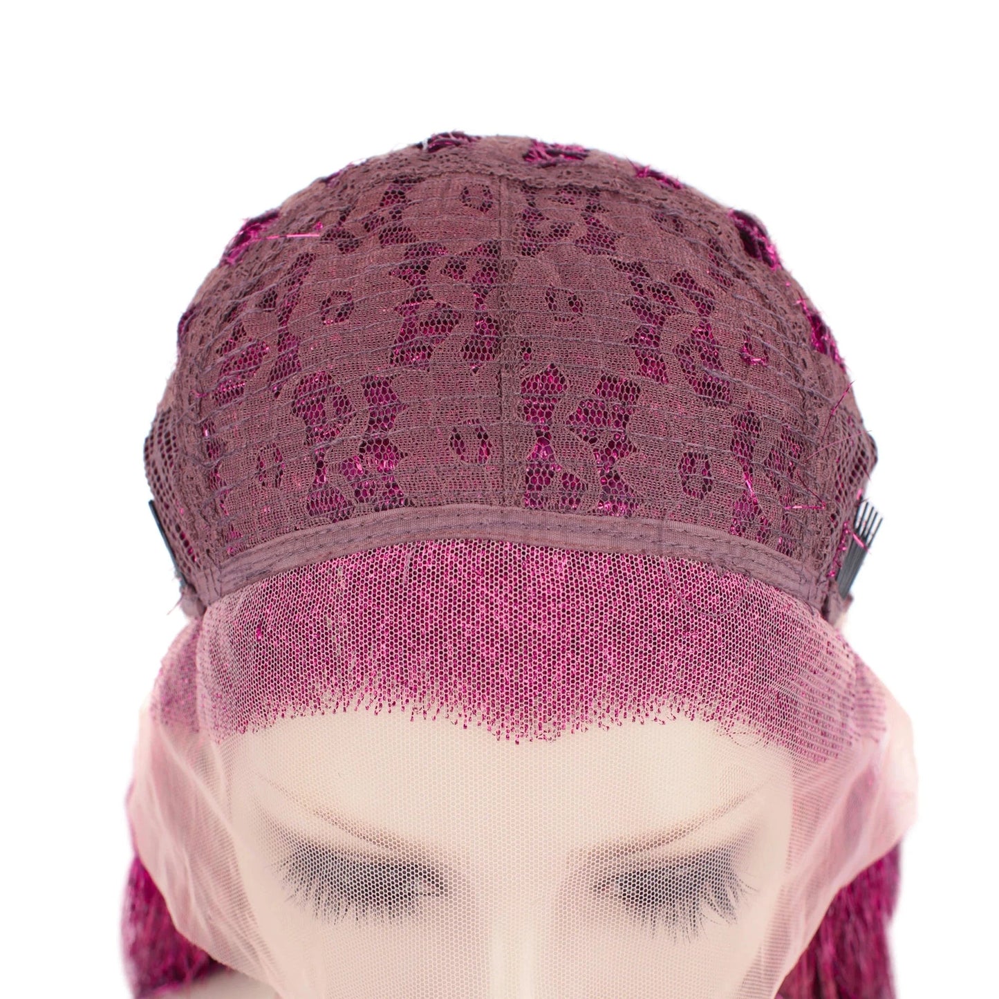 Full Tinsel Hair Lace Front Wig Silky Straight Overnight Delivery Synthetic Lace wigs