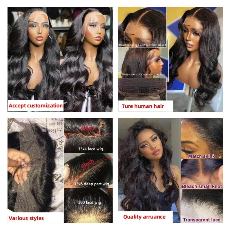 FX-HA26 Wholesales Wear and Go  Vietnam Body Wave Human Hair Wig 13*4 Inches Lace Wigs Human Hair Lace Front