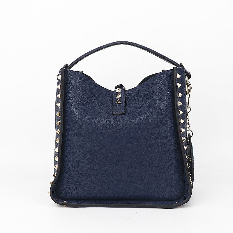 Genuine Cow Leather Shoulder Bags Fashion Rivet Style Ladies Hand Bags For Women High Quality Mini Crossbody Bag Bolsas Feminina