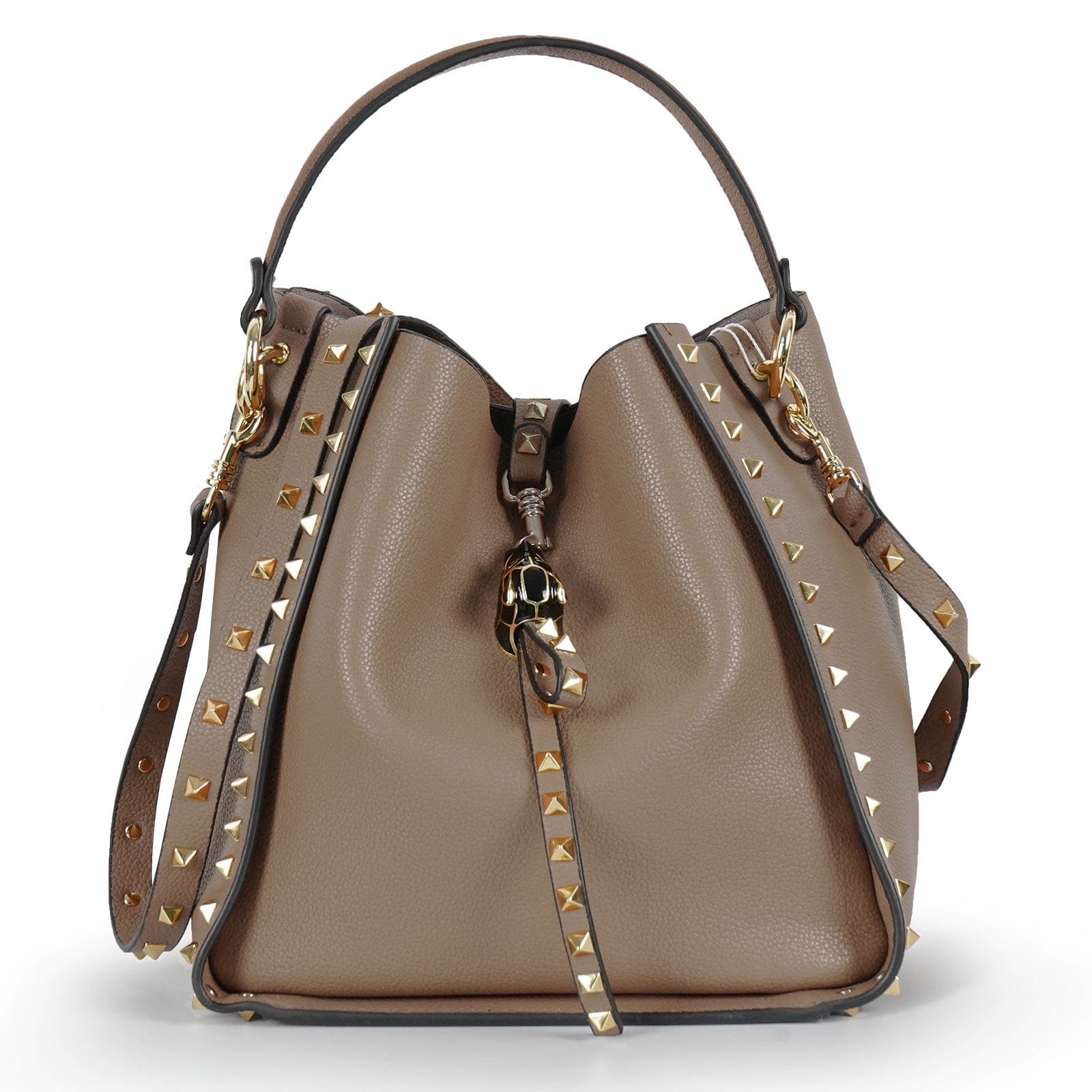 Genuine Cow Leather Shoulder Bags Fashion Rivet Style Ladies Hand Bags For Women High Quality Mini Crossbody Bag Bolsas Feminina