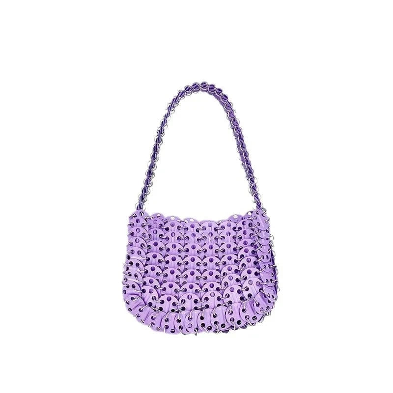 Glitter Small Handbags Wedding Formal Evening Clutch Party Cocktail Shoulder Purse Metal Sequins Bags