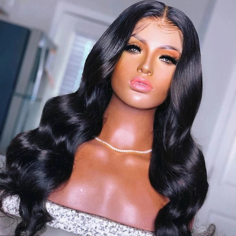 Glueless Blonde Brown Balayage Color Loose Wave Virgin Remy Cuticle Aligned Human Hair 5x5 Lace Closure Wigs
