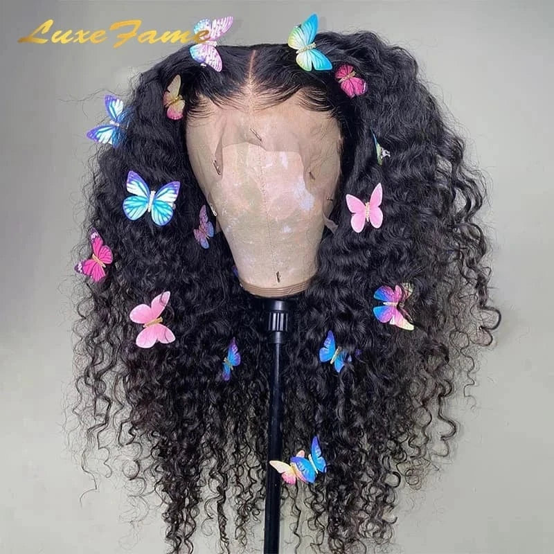 Glueless HD Transparent Lace Frontal Wigs Raw Indian Human Hair Lace Wigs Virgin Cuticle Aligned Body Wave Full Lace Front Wig