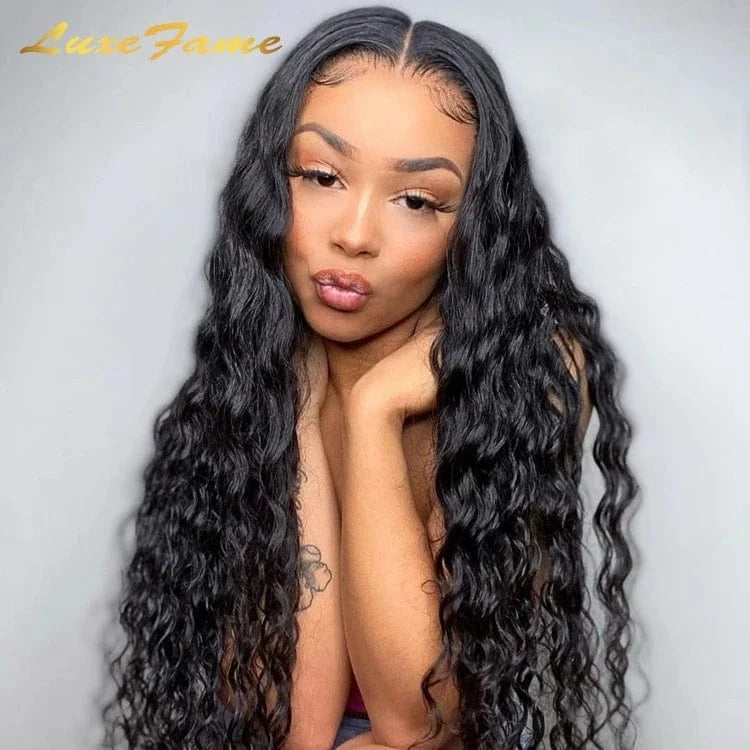 Glueless HD Transparent Lace Frontal Wigs Raw Indian Human Hair Lace Wigs Virgin Cuticle Aligned Body Wave Full Lace Front Wig
