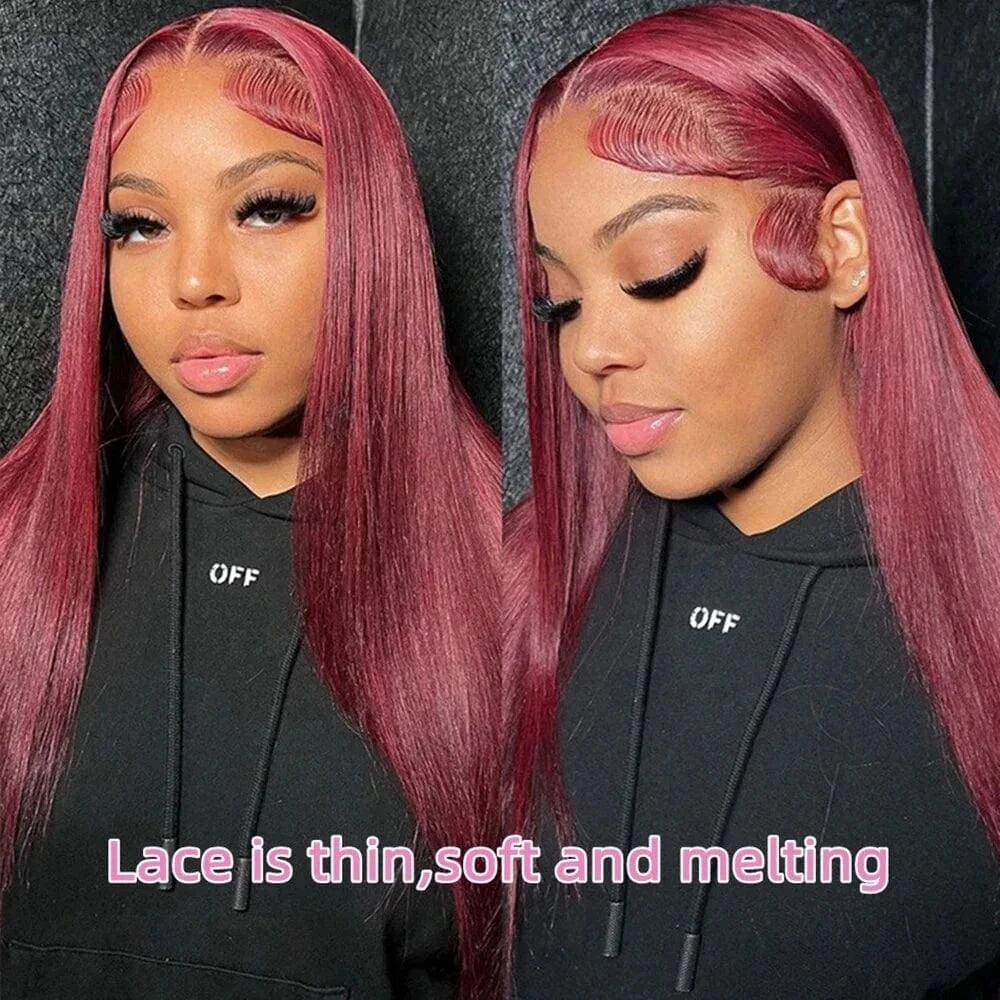 Glueless Super Double Draw SDD Bone Straight 100% Vietnam Human Hair Wig Raw Virgin Transparent Full Lace Frontal Wigs for Women