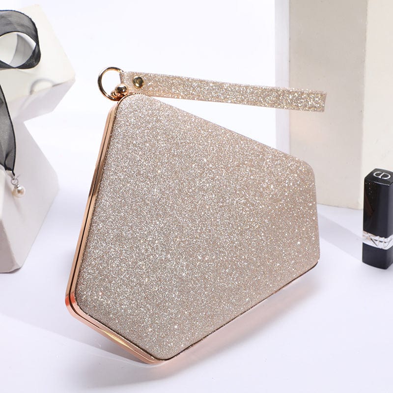 Golden French new fashion dinner bag ladies fashion evening dress handbag silver clutch bag evening bags