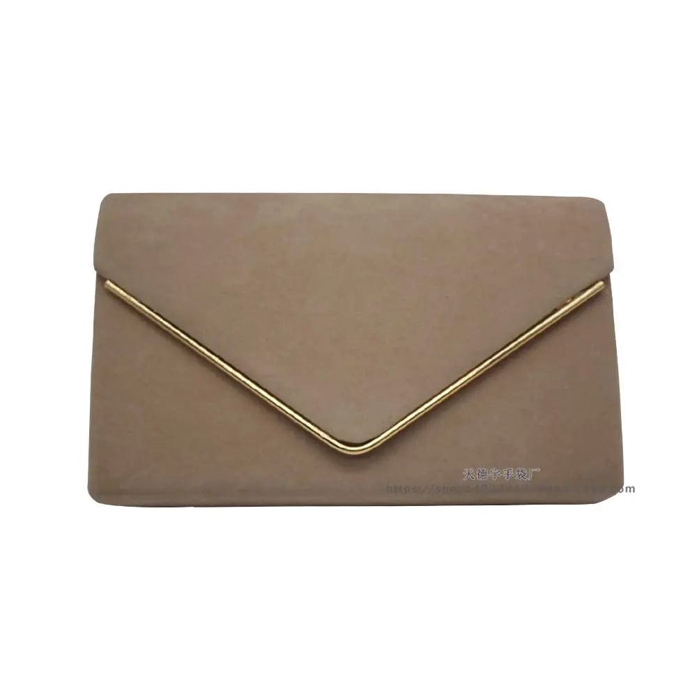 Golden Summer Spot New High-end Velvet Dinner Bag Fashion Lady Clutch Retro Large Capacity Fashionable Evening Bag