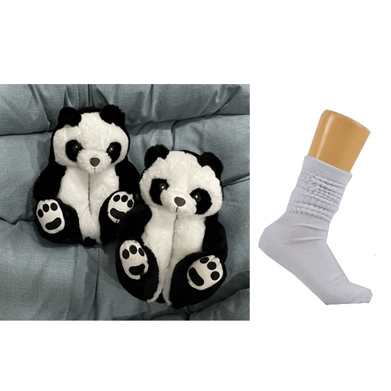 Good Girls Bunny Stuffed Ladies Plush Teddy Bear Slippers With Best Quality