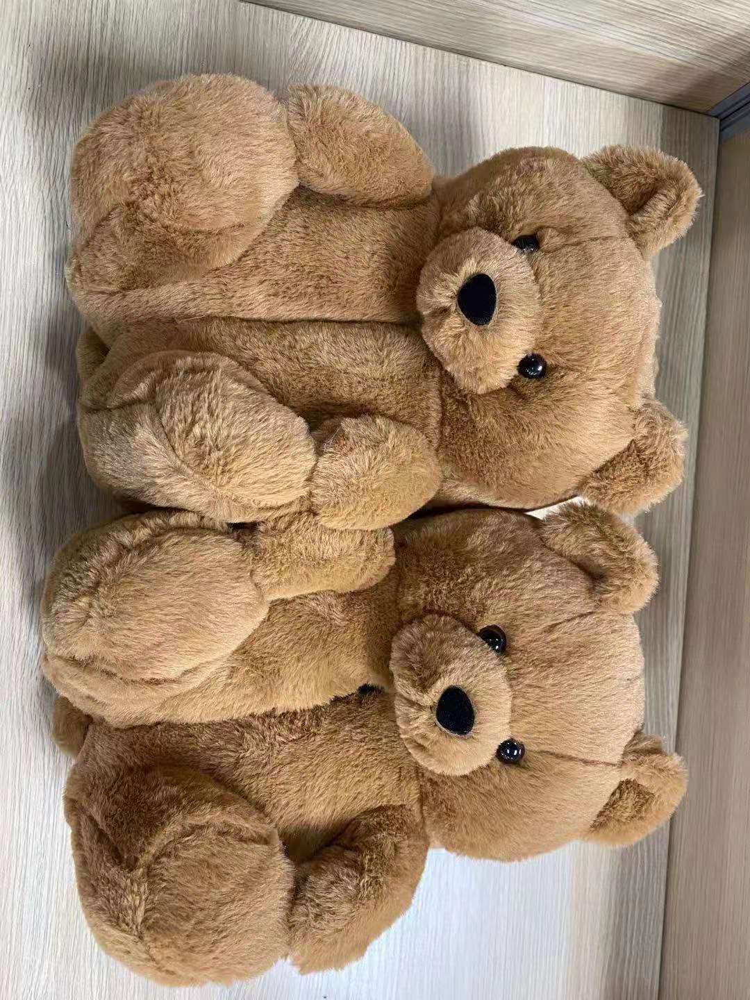 Good Girls Bunny Stuffed Ladies Plush Teddy Bear Slippers With Best Quality